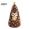 Christmas Gift for Craft Lovers Animal Themed Beaded Tree DIY Kit, Cute Bead Jewelry Making Materials Handmade Set, Desktop Ornament Kids Adults