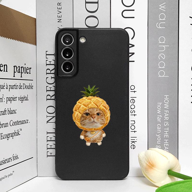 Забавный Мультяшный Свежие Фрукты Пара Кошек Чехол для Телефона для Motorola Moto Edge 50 Fusion 60 40 30 Neo G24 G34 G14 G85 G54 5G Мягкий Чехол