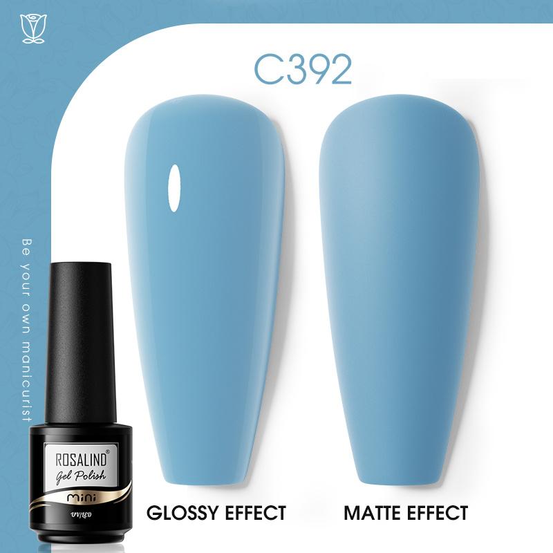 ROSALIND Nail Gels 109 Color Nail Polish Gel Varnish Semi Permanent Gel Nail Polish Soak Off UV Gel Polish Manicure Art Gel For Nail Art Design