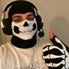 Skull Ghost Mask Men Scary Mask Skull Balaclava Ski Face Mask War Game Halloween Cosplay Party Costume Women Outdoor Headwear