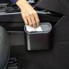 Mini Car Trash Can Bin,Car Garbage Trash Can Storage for Front Back Seat Accessories