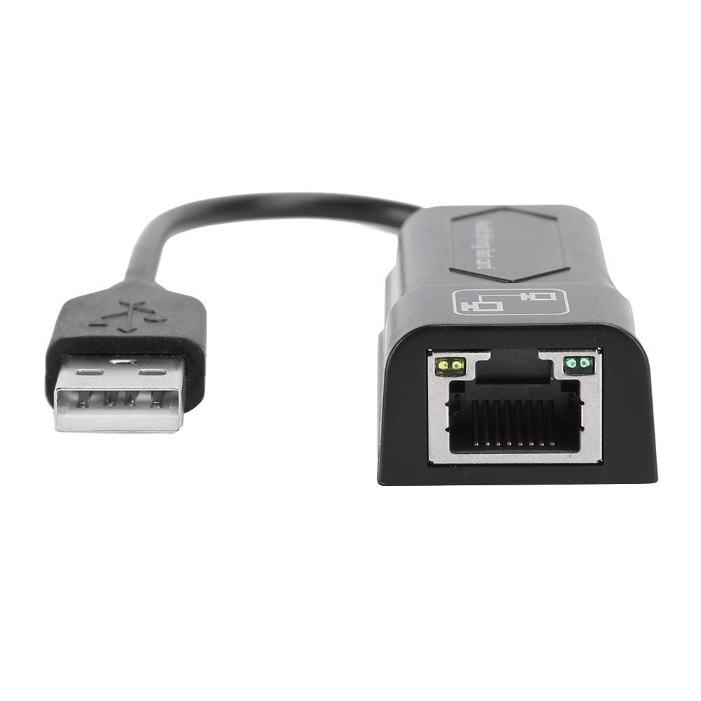 Адаптер Ethernet USB2.0 к RJ45 Проводная сетевая карта 10/100 Мбит/с для ноутбука, настольного компьютера, чип 8152