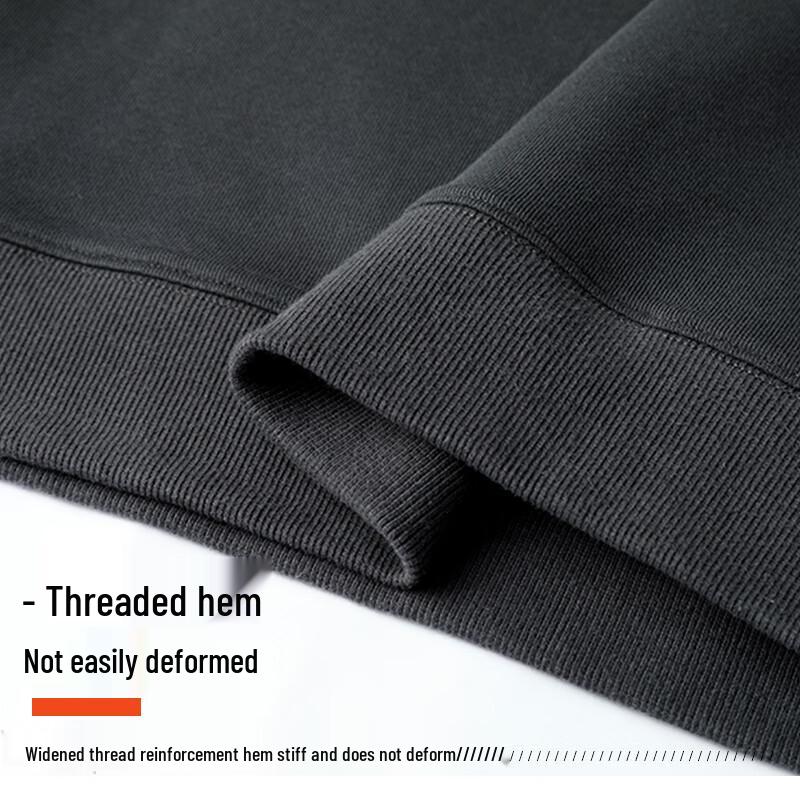 Jeanswest Men's Casual Print Logo Pullover Sweatshirt