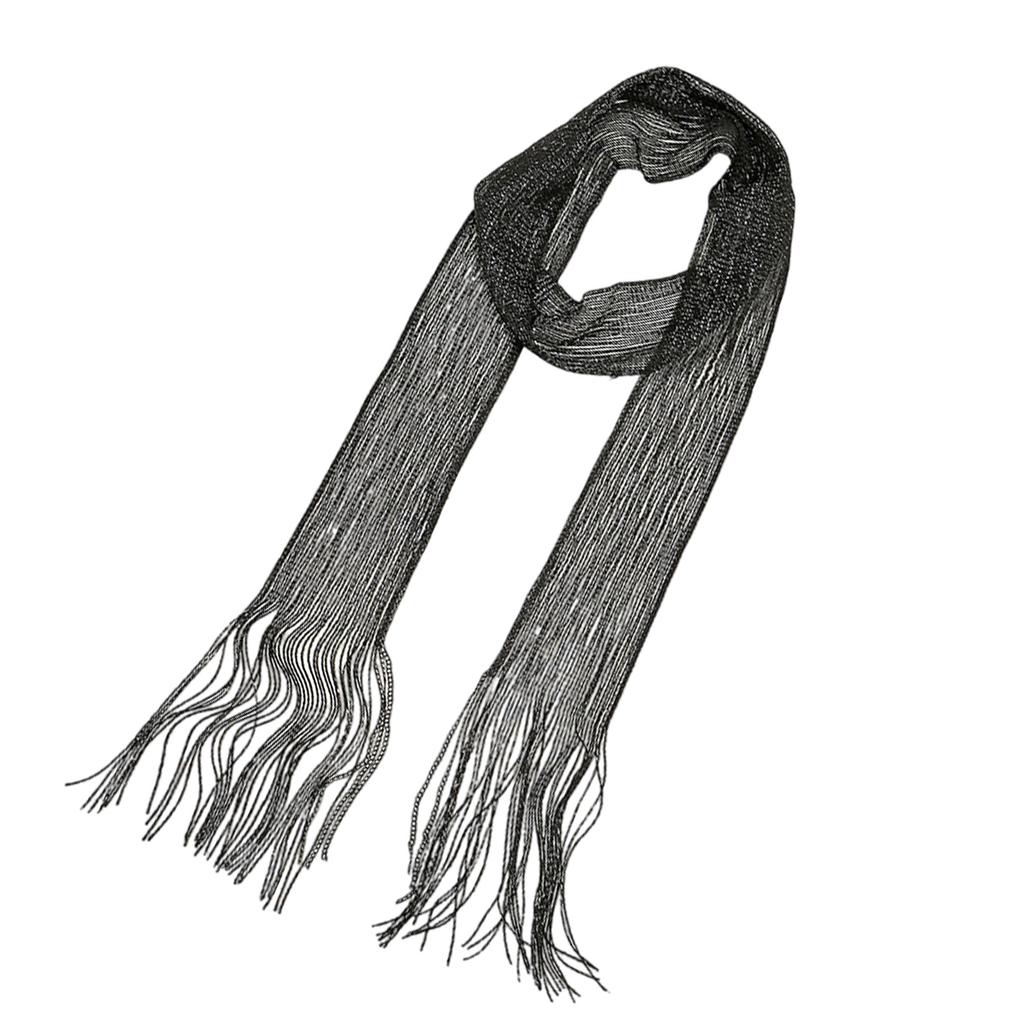 Popular Long Scarf Casual Neckwear Multiuse Neck Scarf Hairwrap for Formal Dinner Party Clubwear Neckwear Eye Catching