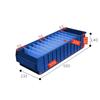Divided Plastic Parts Storage Box