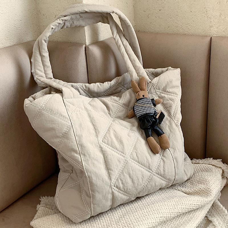 Летние нейлоновые сумки через плечо для женщин, большие женские сумки-шопперы, мягкие сумки кроссбоди для покупок, ручные сумки высокого качества CLE