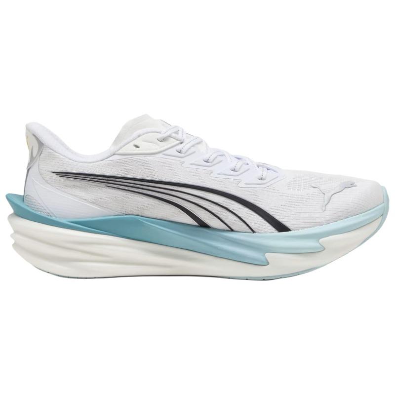 Puma Deviate Nitro 4 2E Мужские Белые Кроссовки для Бега Удобные Универсальные Дышащие Легкие 312123-09