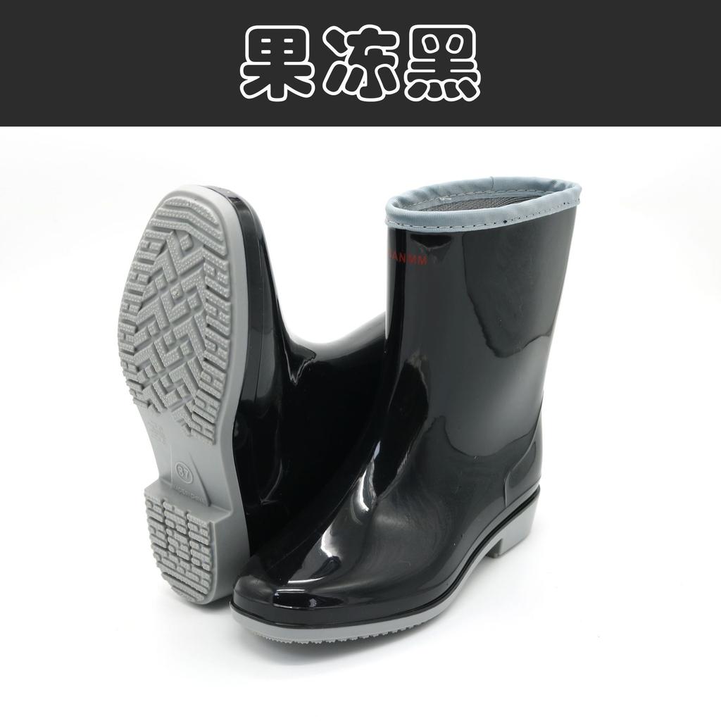 Непромокаемые сапоги средней длины, женская резиновая обувь на платформе, модные непромокаемые туфли из желе из ПВХ, 2024, женские непромокаемые ботинки без шнуровки для работы