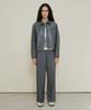 LAFELSORTOF Lambskin Collar Jacket