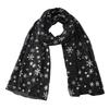 Sheer Silk Scarf Soft Christmas Gifts Autumn Winter Wrap Shawls  for Women