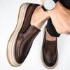 Новые мужские туфли из натуральной кожи 2024 года, деловая официальная обувь, дизайнерская повседневная обувь для мужчин, удобные мужские туфли, мокасины для вождения