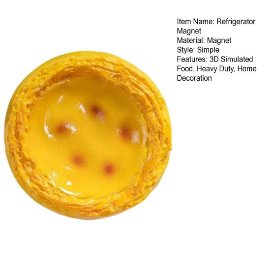 3D-магнит на холодильник с имитацией еды, мультяшная жареная яичница, дуриан, рожок мороженого, томат, хлебопечка, кружка для кофе, магнит на холодильник для домашнего офиса, кухни