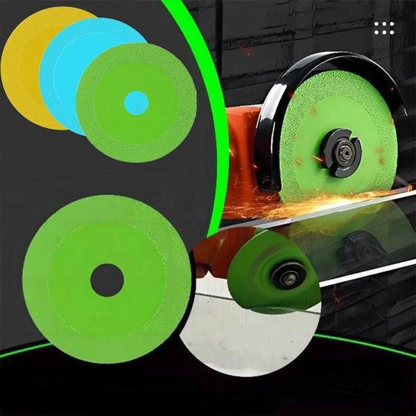 Диск для резки стекла 100 мм/4 дюйма, ультратонкий алмазный пильный диск для угловой шлифовальной машины, плитка, мрамор, обработка стекла, 1 шт./2 шт.