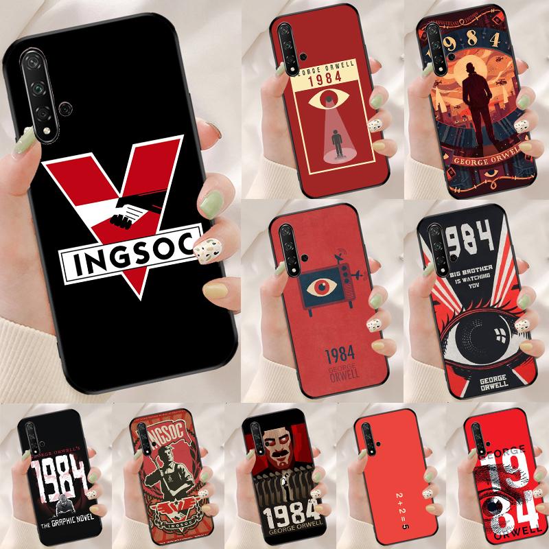 1984 Джордж Оруэлл Для Huawei Nova Y90 Y70 Y60 Y61 Y91 Y72 9 10 SE 12i 12s 11i 5T P60 Pro P20 P30 P40 Lite Чехол
