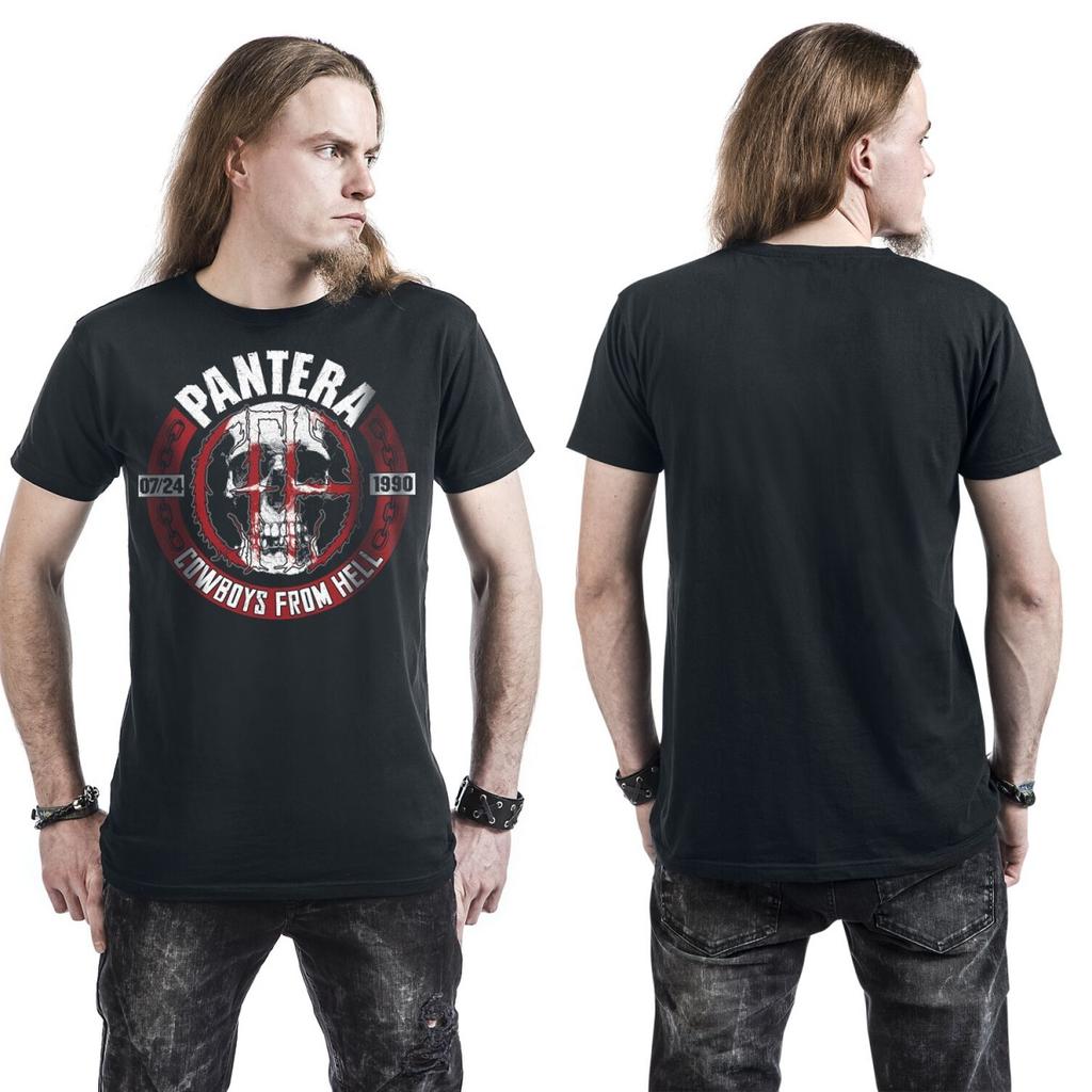 Y2k Pantera Graphic Cotton Tshirt Unisex Summer Short Sleeve Fashion Brand Tee Luxury Casual Vintage Tees