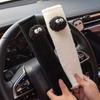2 шт. Черная подушка Spirit Pad для ремня безопасности автомобиля, маленькая защита для внутренней отделки, мультяшный креативный страховочный чехол, автомобильные аксессуары