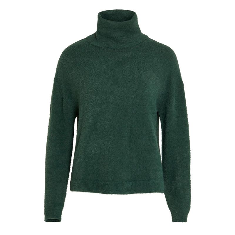 Женский свитер с высоким воротником из мягкого ворса VILA