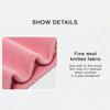 Knitted Scarf Winter Warm Snood Scarves Solid Thicken Wool Fur Neck Warmer Unisex Men Neck Scarfs Ring Female Pullover Scarf