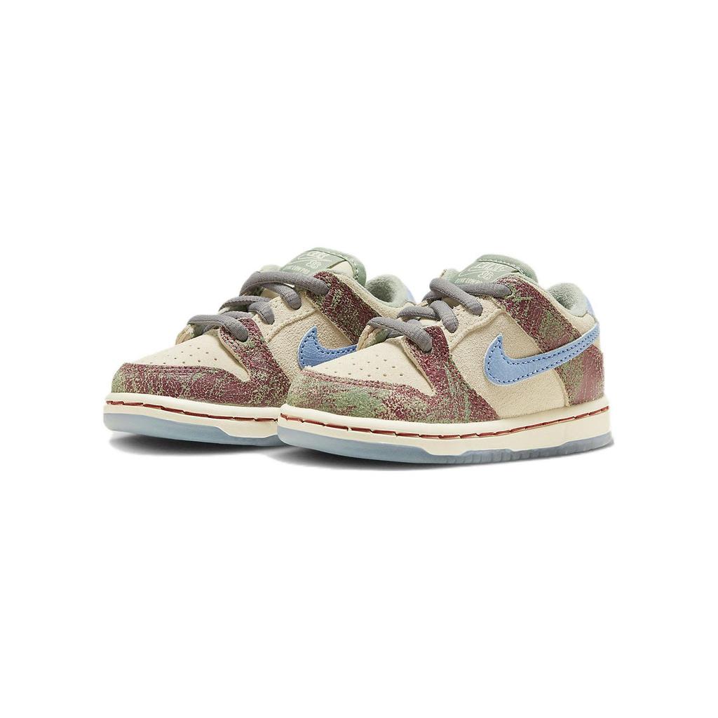 Crenshaw Skate Club x Nike Dunk Low SB TD Детские кроссовки Кремовый Парусный Светло-голубой FQ8205-300