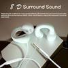 Air Conduction Earclip Headphones Bone Conduction Clip On Headphones Wired Headphones  For Yoga