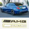 Автомобильные наклейки с буквами AMG для задней части кузова, аксессуары для Mercedes Benz W124 W211 W212 W210 W205 W203 W204 W126 W168 W169 W176 W177