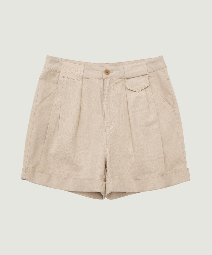 GROVE Lauren Shorts (Beige)