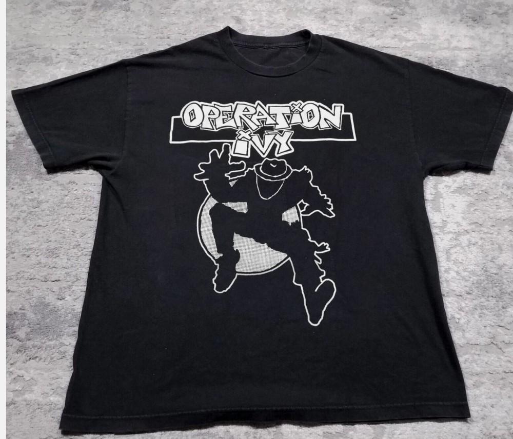 Operation Ivy Ska Tour Rock Унисекс Короткая Футболка Полный Размер от S до 5XL