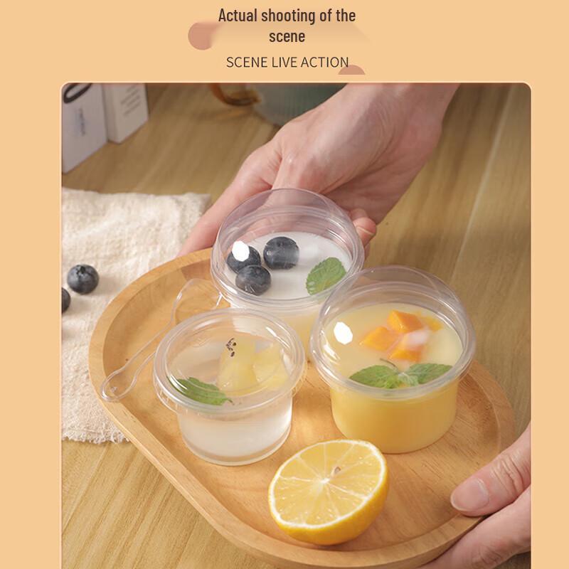 Yuchu Disposable Dessert Cups & Boxes