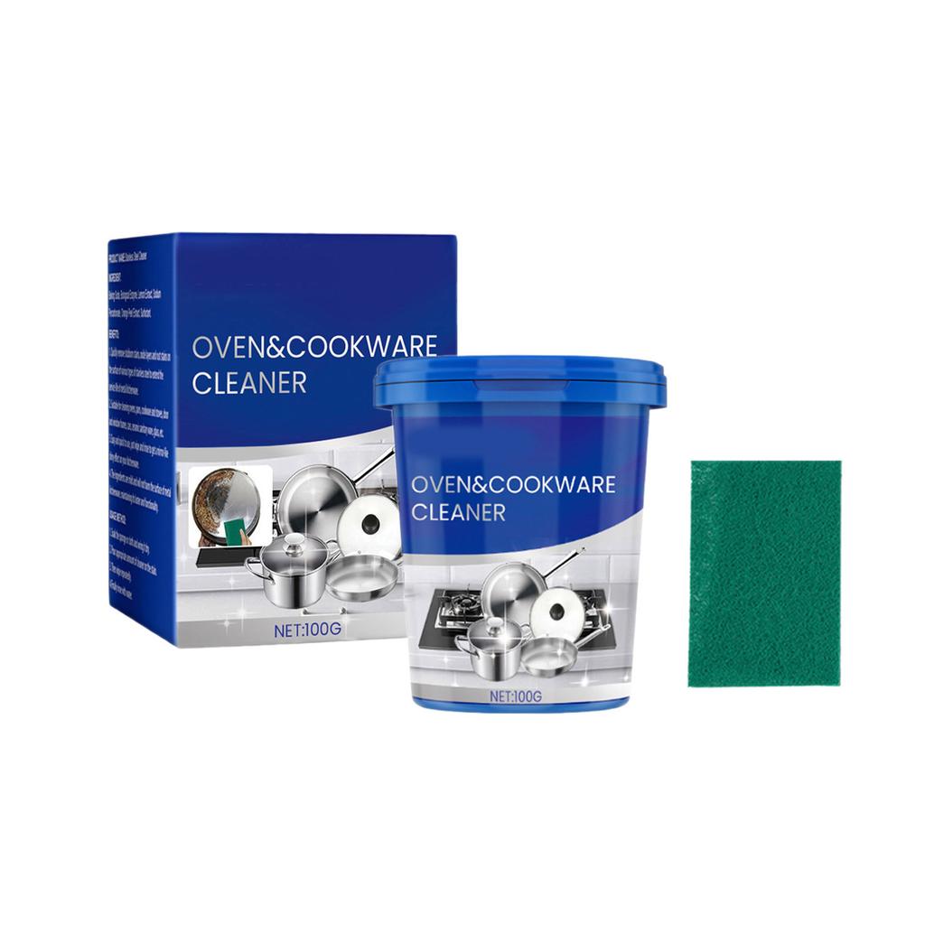 Паста для чистки нержавеющей стали для духовки и посуды Удаляет пятна с кастрюль сковородок Многоцелевое чистящее средство для удаления ржавчины