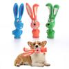 Игрушка для собак-кроликов, жевательная игрушка из латекса, озорные товары для животных, аксессуары для собак, прочный бренд