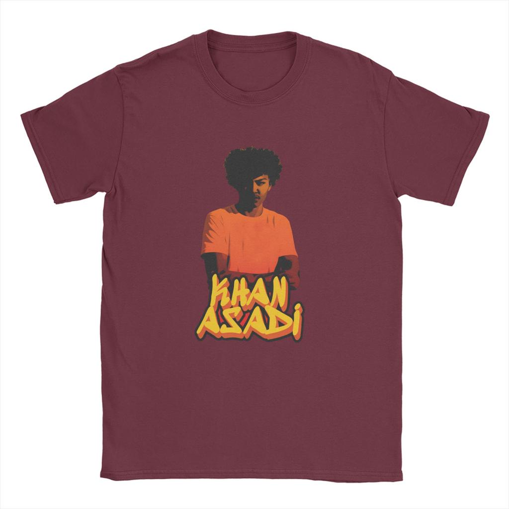 khan asadi TShirt Summer Leisure TShirts Men Cotton Comfortable Plus Size 5XL Clothes ShortSleeve Vintage Tshirt