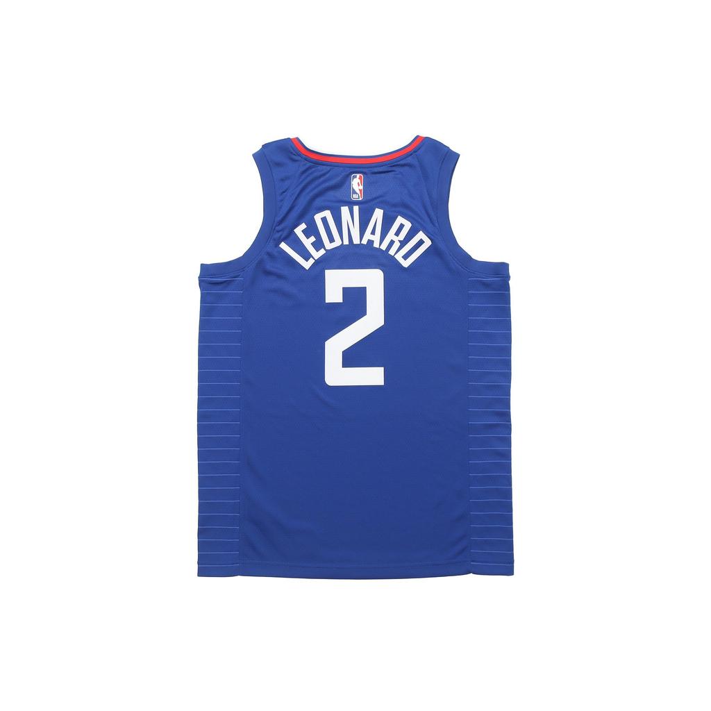 Nike X NBA Клипперс Баскетбольные майки Мужские Синие Умеренные Слипы CW3668-402