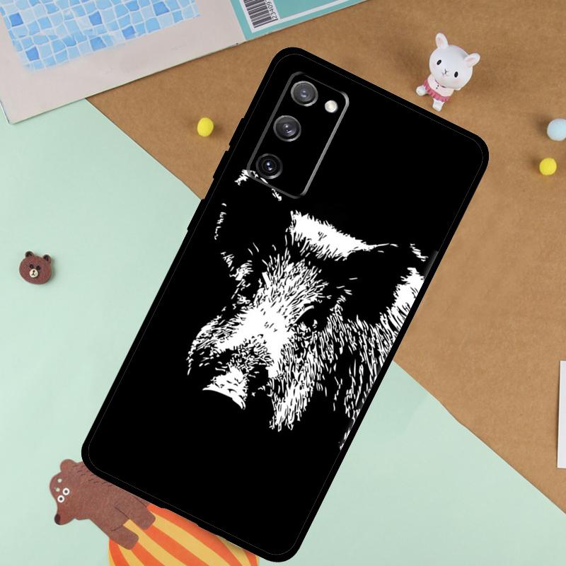 Cute wild boar funny Cartoon Soft Case For Samsung Galaxy S25 Ultra S9 S10 S20 S22 S21 Plus S23 FE S24 Ultra Funda Cover