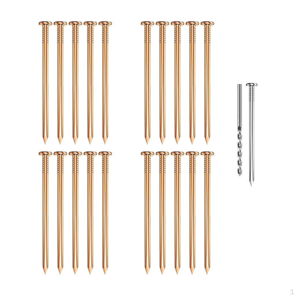 Медные гвозди для заплаток, прочные многофункциональные профессиональные шипы для сланца, уничтожители пней