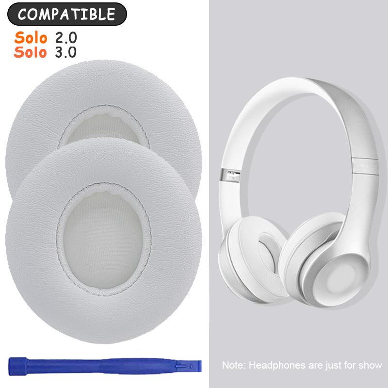 Амбушюры для Beats Solo 2 Solo2 Амбушюры для наушников Solo 3 Solo3 Амбушюры для наушников Запасные части для наушников Поролоновая прокладка для гарнитуры