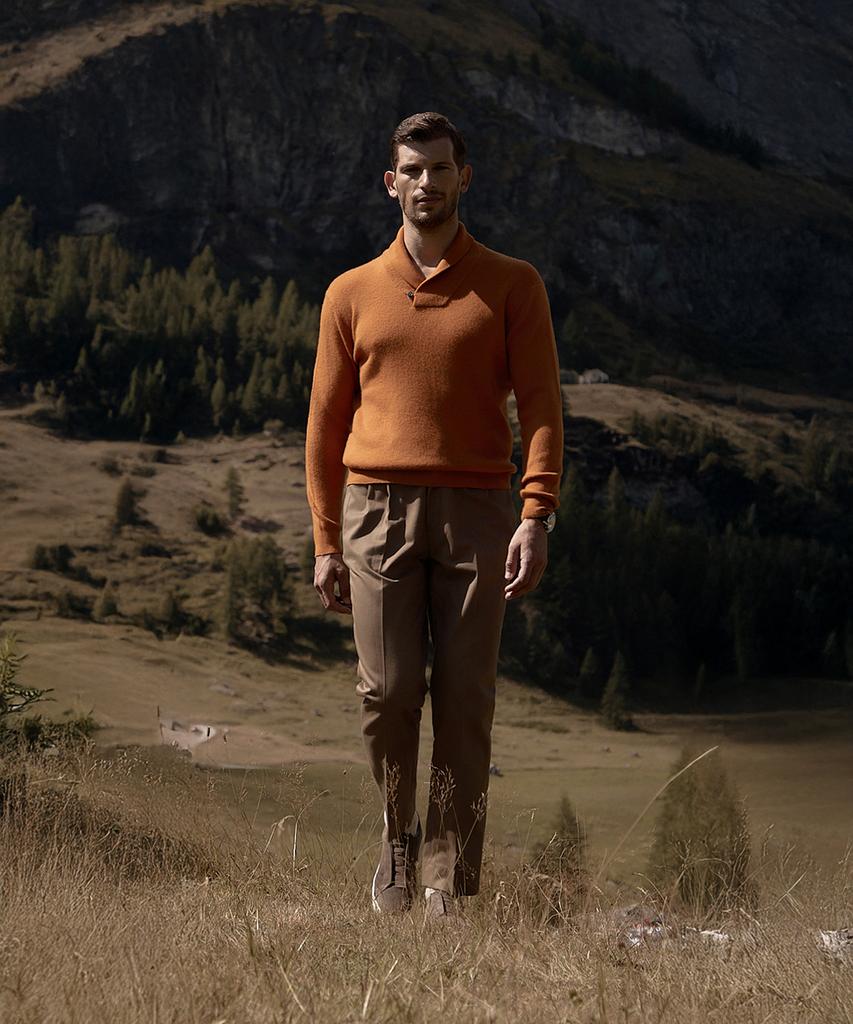 THEKNITCOMPANY (M) Хлопковые брюки Challe по фигуре 3 цвета