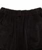 COTTON BELL Volume Pleated Corduroy Pants - Black