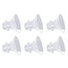 6 шт. Фланцевые вставки Hands Free Bust Pump Носимые портативные Spectra 24 мм Щиты Фланцы 13 мм /