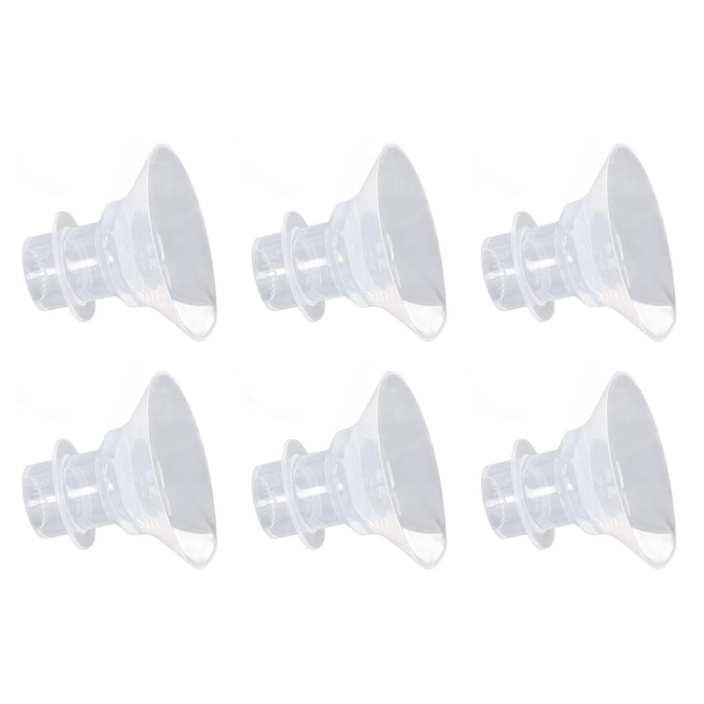 6 шт. Фланцевые вставки Hands Free Bust Pump Носимые портативные Spectra 24 мм Щиты Фланцы 13 мм /