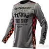 Mens Long Sleeve Cycling Jersey Moisture Wicking Quick Dry Bike Shirt Outdoor Road Riding