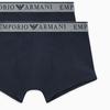 Emporio Armani Мужские боксеры с принтом логотипа SS24, 2 шт., темно-синие 111769-4F720-06236