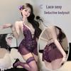 Кружевное боди с открытой промежностью Pure Desire - Стимулирующее нижнее белье для маленькой груди