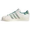 Originals Superstar Shoes 'Cream White Green Gold' Sneakers IE2931