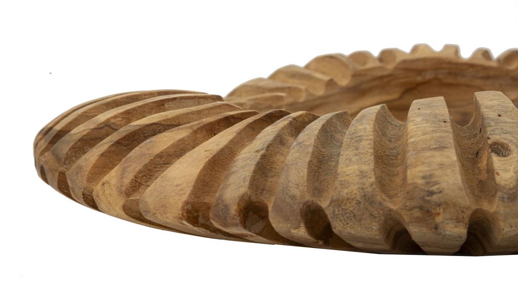 Поднос из тика Geris Cm Ø 35X7