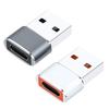 Металлический USB-адаптер на Type C OTG Простая установка Plug and Play Для мобильных устройств и ПК Быстрая передача файлов 480 Мбит/с