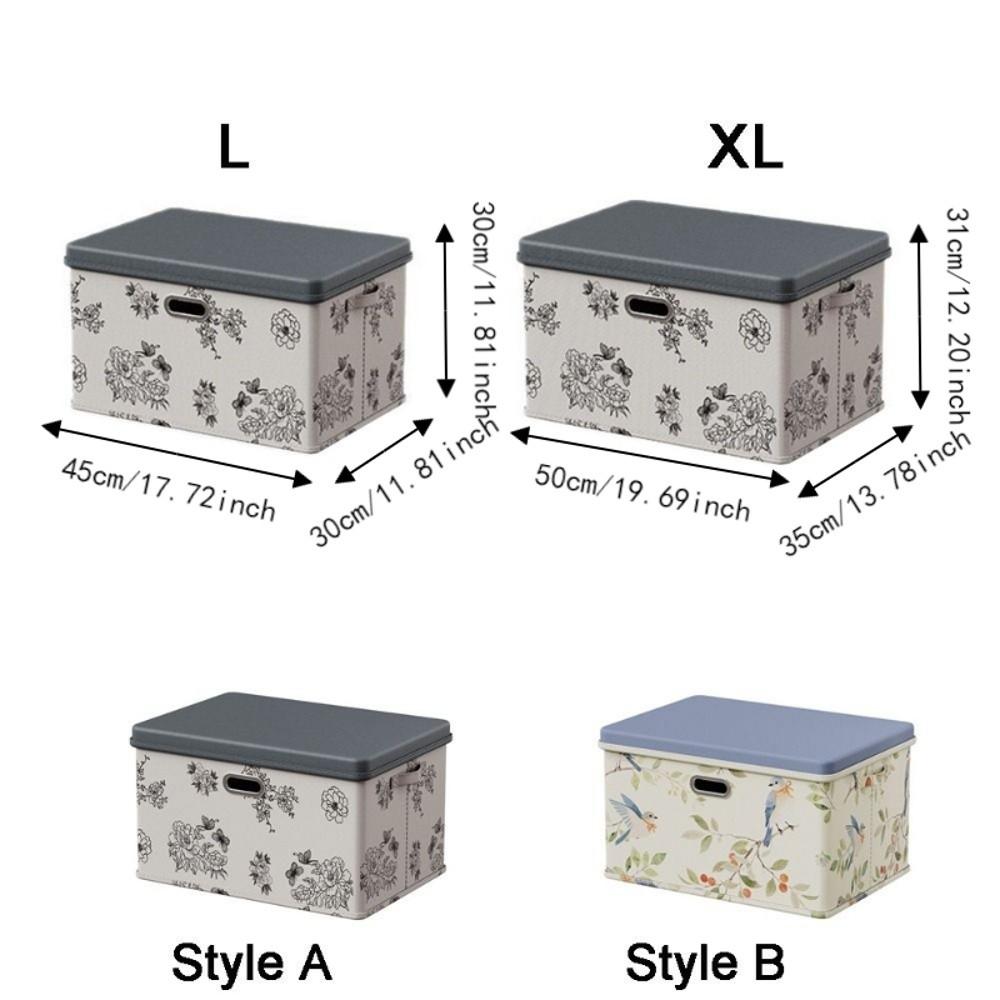 Folding Clothes Quilts Storage Box Oxford Fabric Sundries Organizer Car Storage Container Toys