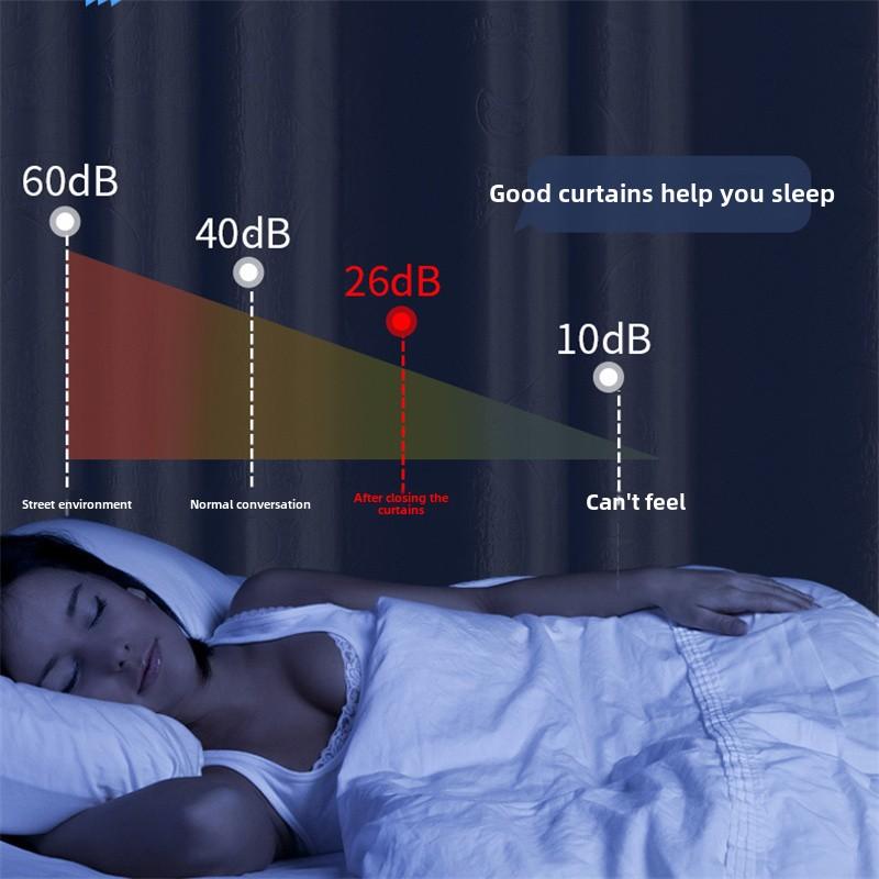 Сплошной цвет затемняющие шторы с высоким диапазоном затемнения для спальни, гостиной, конференц-зала, разделителя домашнего декора