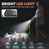Reflective Dual Pet Leash No Mesyy Automatic Dog Walkies Lead  For Outdoor Walking