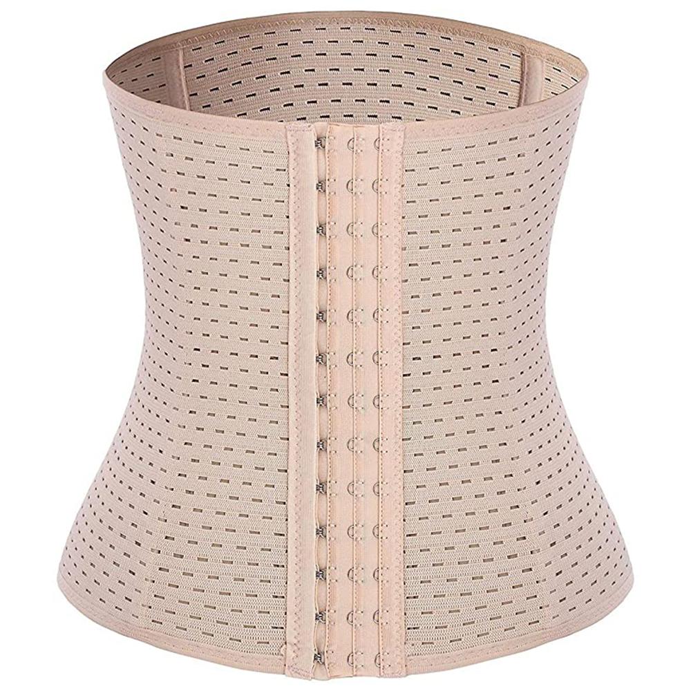 Underbust Corset Waist Trainer with Hook and Eye Closure for Tummy Control