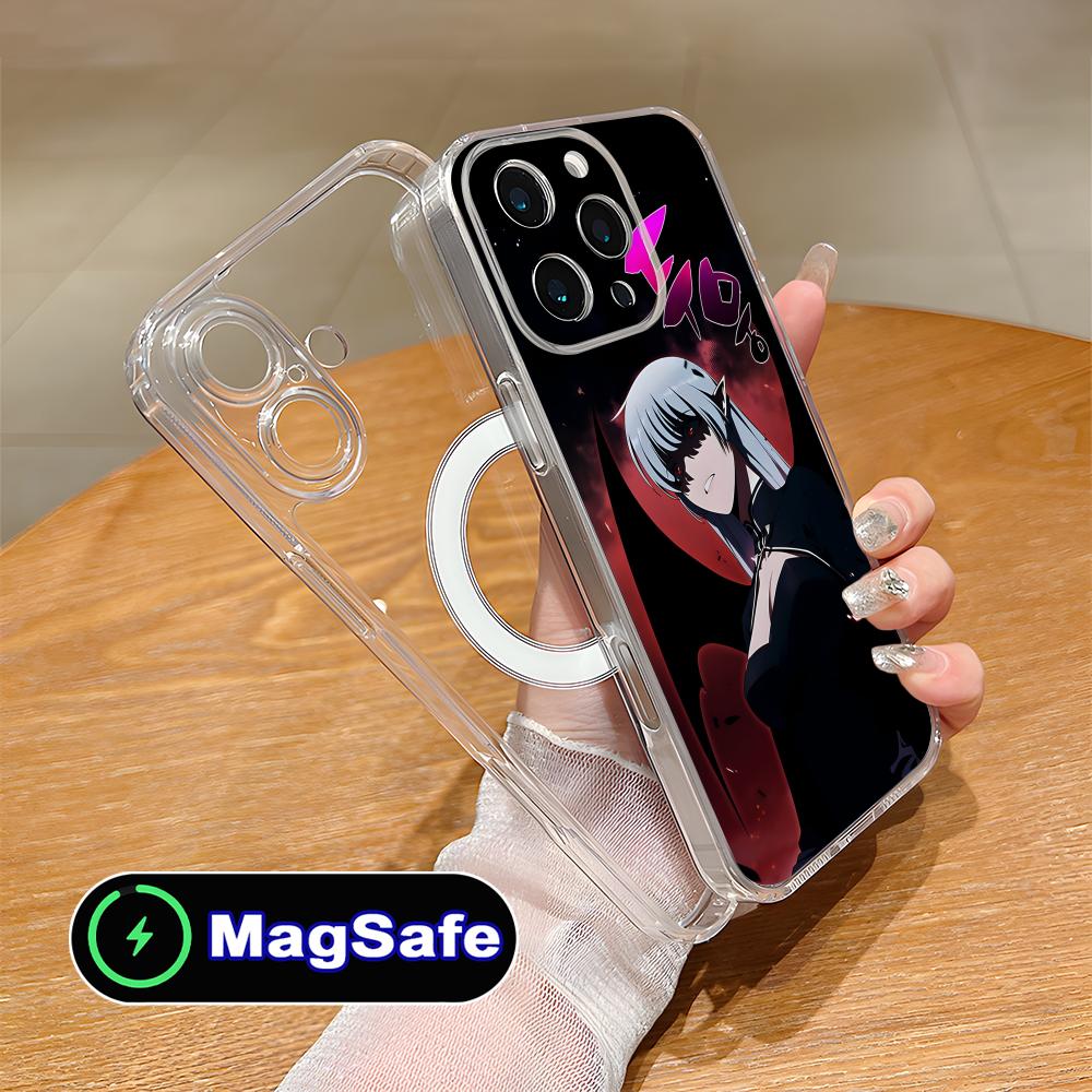 Чехол для мобильного телефона Alice Von Ataraxia для iPhone 17 16 15 14 13 12 11 Air Pro Max Plus Mini Magsafe Прозрачный Цветной Чехол Красивый